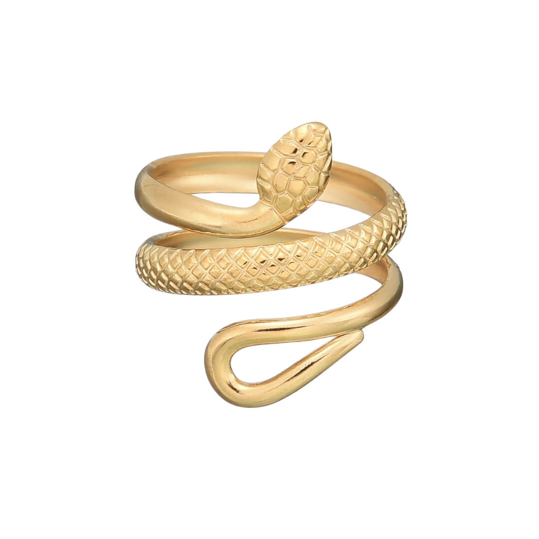 Serpent Ring (Gold Plated) | Luvesina