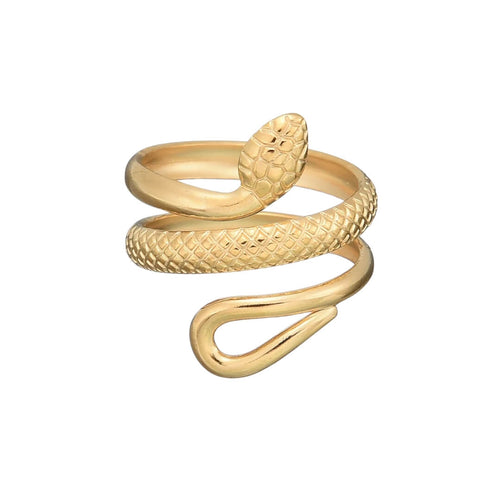 Serpent Ring (Gold Plated) | Luvesina