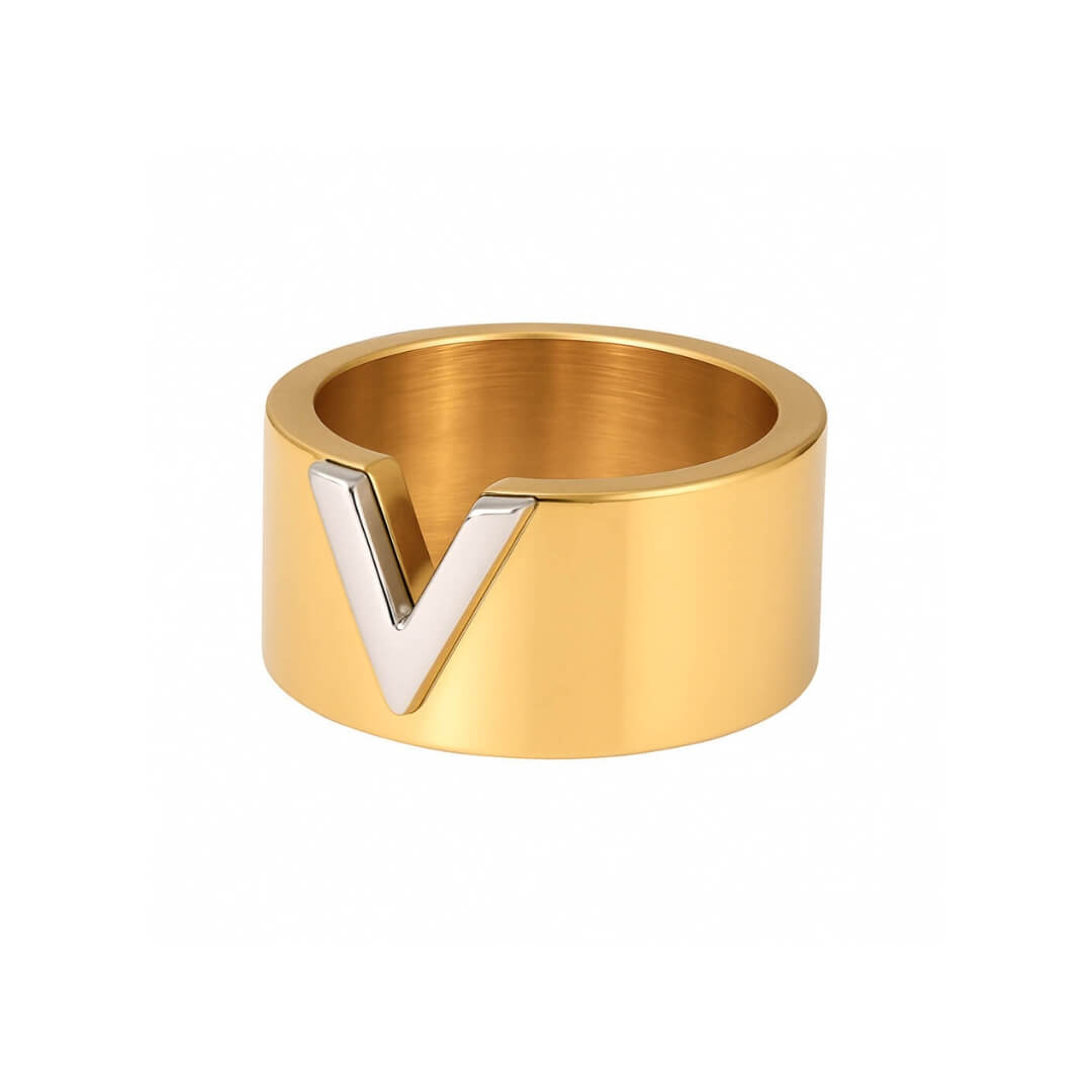 Vivace Deluxe Ring (18K Gold Plated) | Luvesina