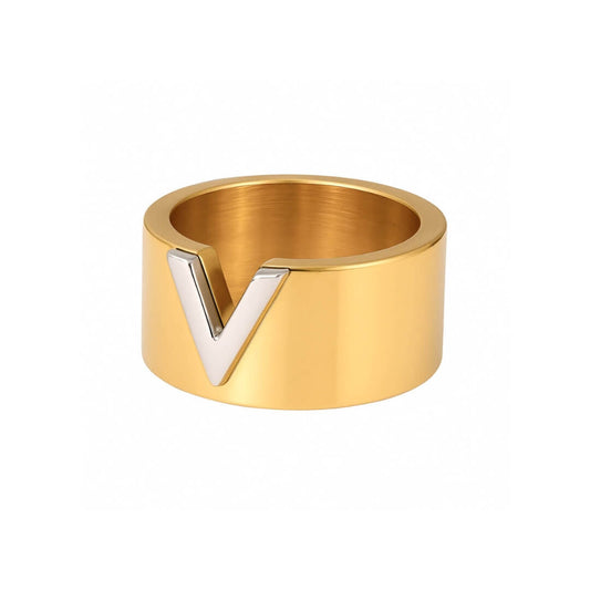Vivace Deluxe Ring (18K Gold Plated) | Luvesina