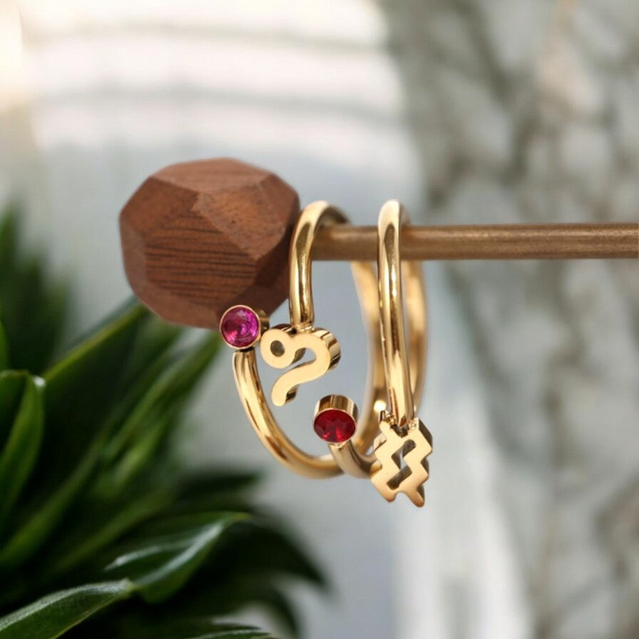 Zodíaco Ring (18K Gold Plated) | Luvesina