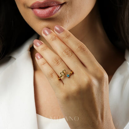 Zodíaco Ring (18K Gold Plated) | Luvesina