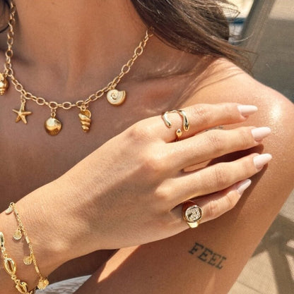 Honey Ring (18K Gold Plated) | Luvesina