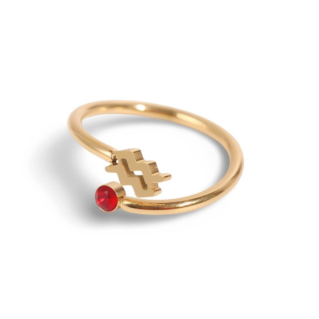 Zodíaco Ring (18K Gold Plated) | Luvesina
