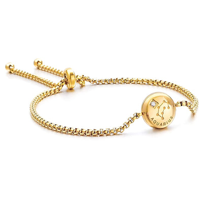 Zodíaco Bracelet (Gold Plated) | Luvesina