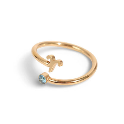 Zodíaco Ring (18K Gold Plated) | Luvesina