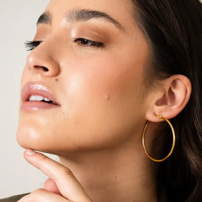 Aro Classic Earring (Gold Plated) | Luvesina