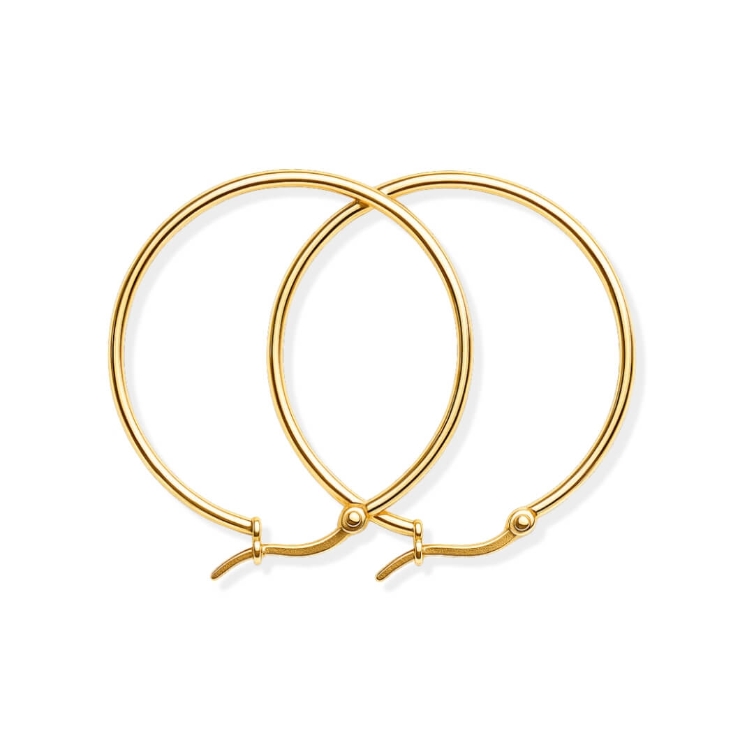 Aro Classic Earring (Gold Plated) | Luvesina
