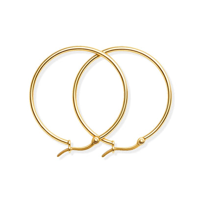 Aro Classic Earring (Gold Plated) | Luvesina