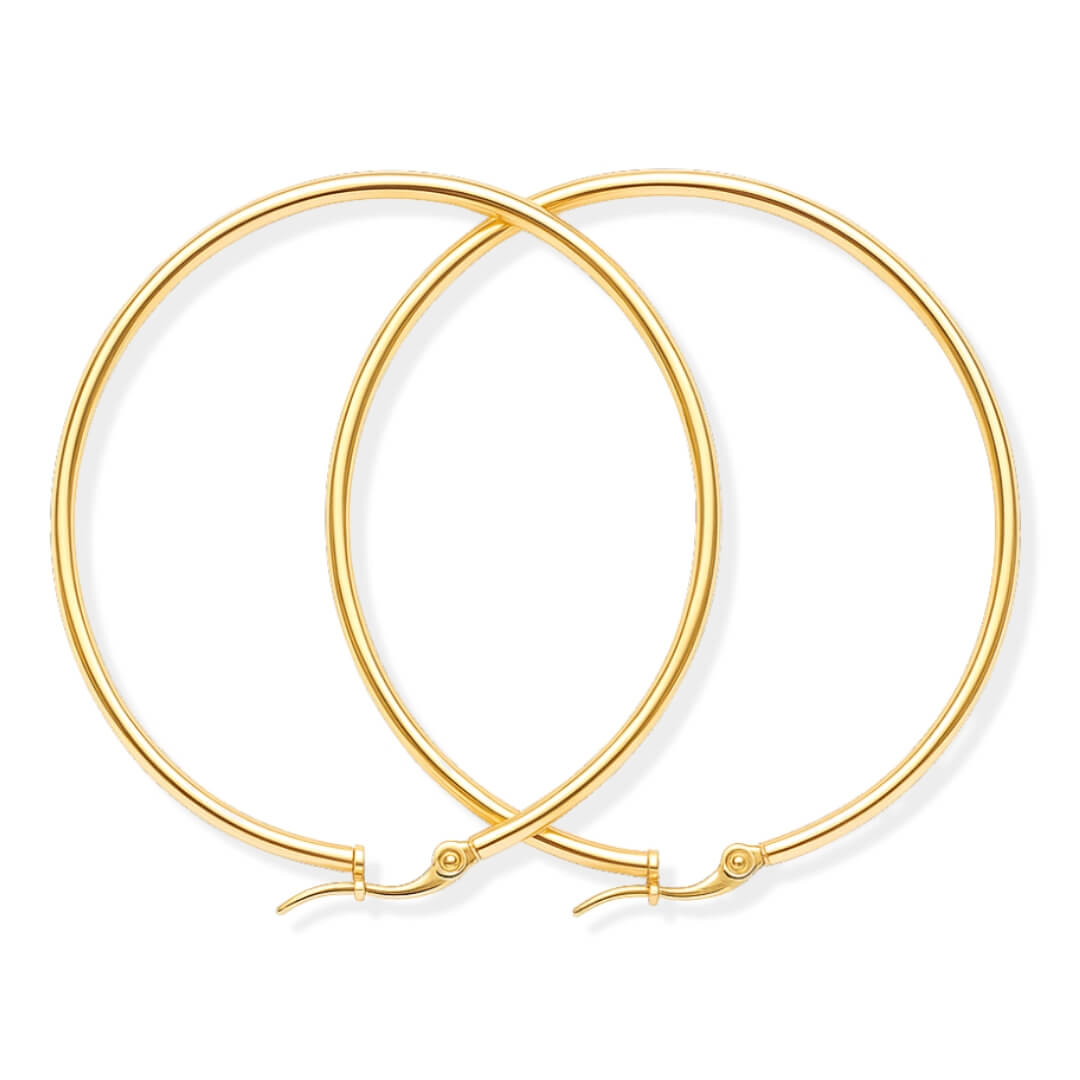 Aro Classic Earring (Gold Plated) | Luvesina