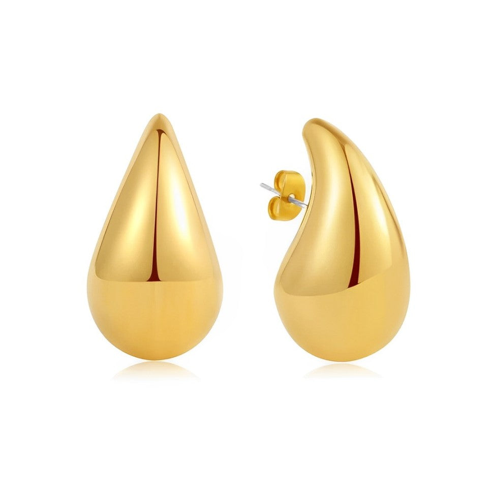 Drop Hailey Earring (18K Gold Plated) | Luvesina