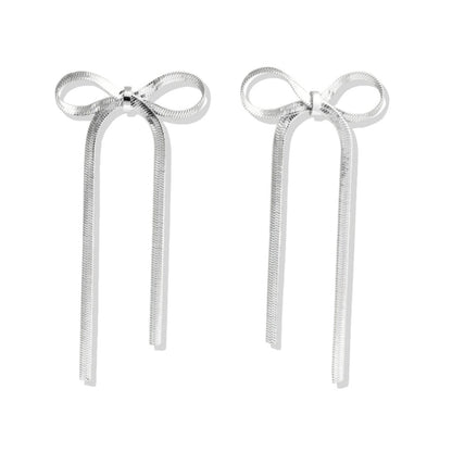 Bow Céline Earring (Gold Plated) | Luvesina