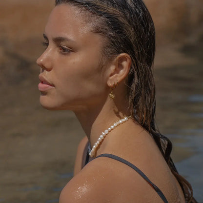 Sun of Mayo Earrings (18K Gold Plated) | Luvesina