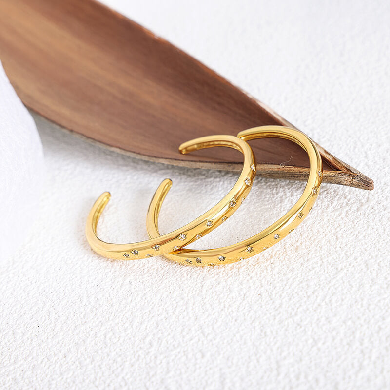 Brazalete Stella of Zirconia (18K Gold Plated) | Luvesina
