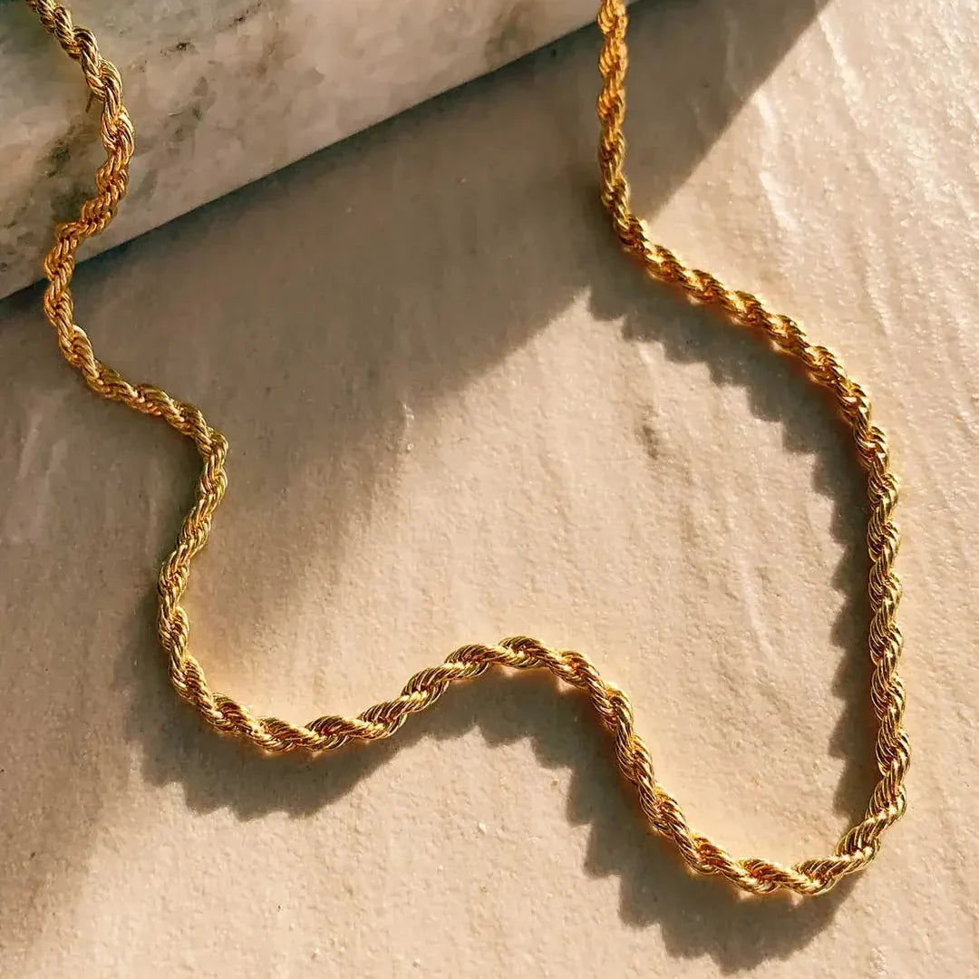 Cuerda Necklace (Gold Plated) | Luvesina