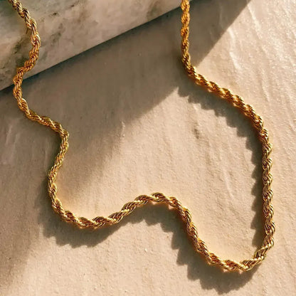 Cuerda Necklace (Gold Plated) | Luvesina