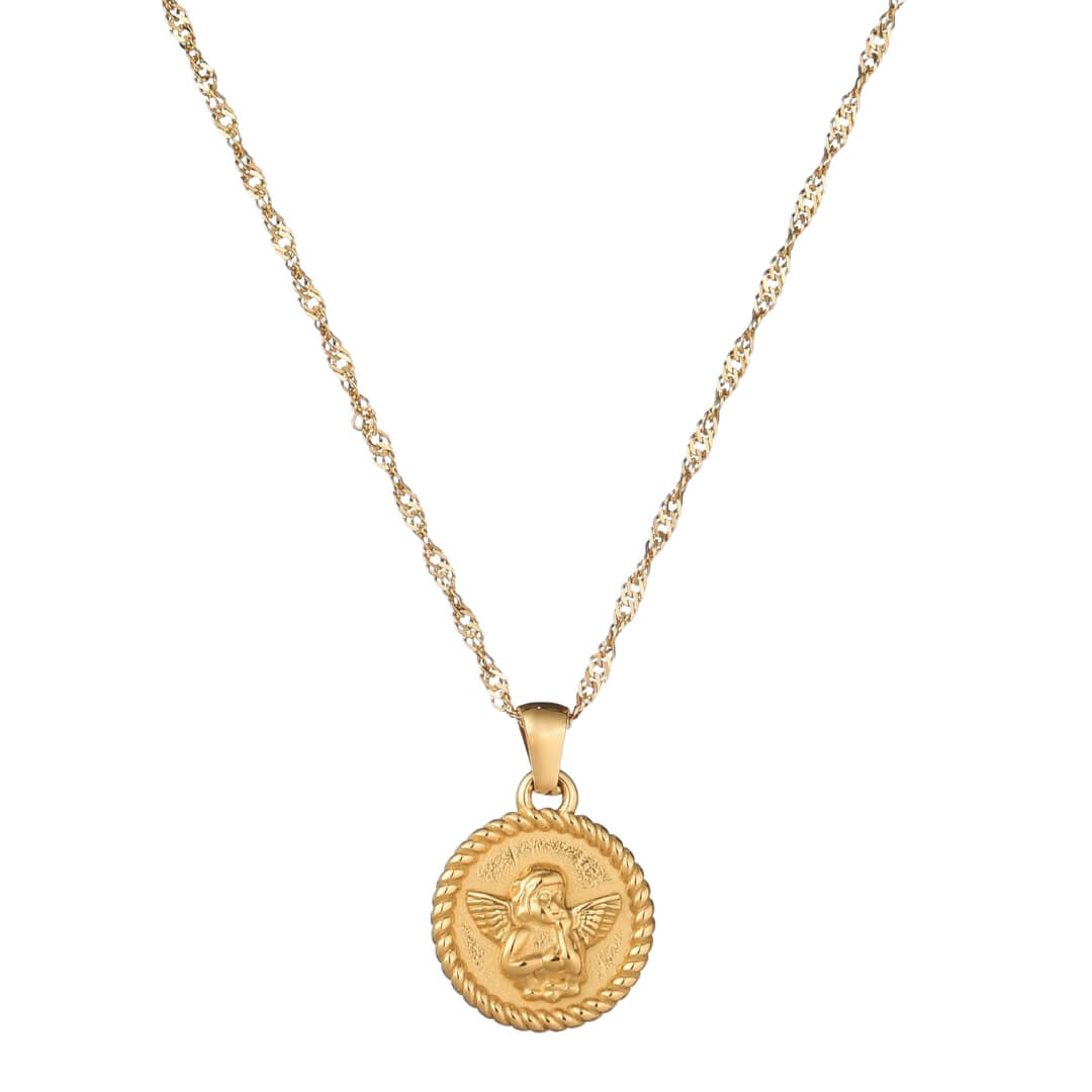 Ángel Necklace (Gold Plated) | Luvesina