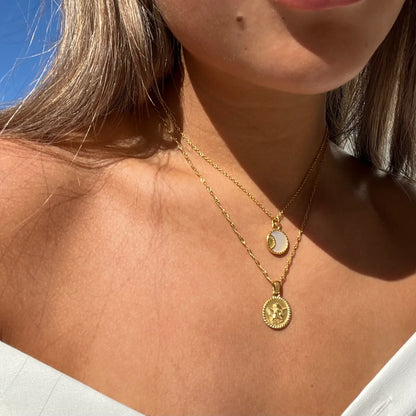 Ángel Necklace (Gold Plated) | Luvesina