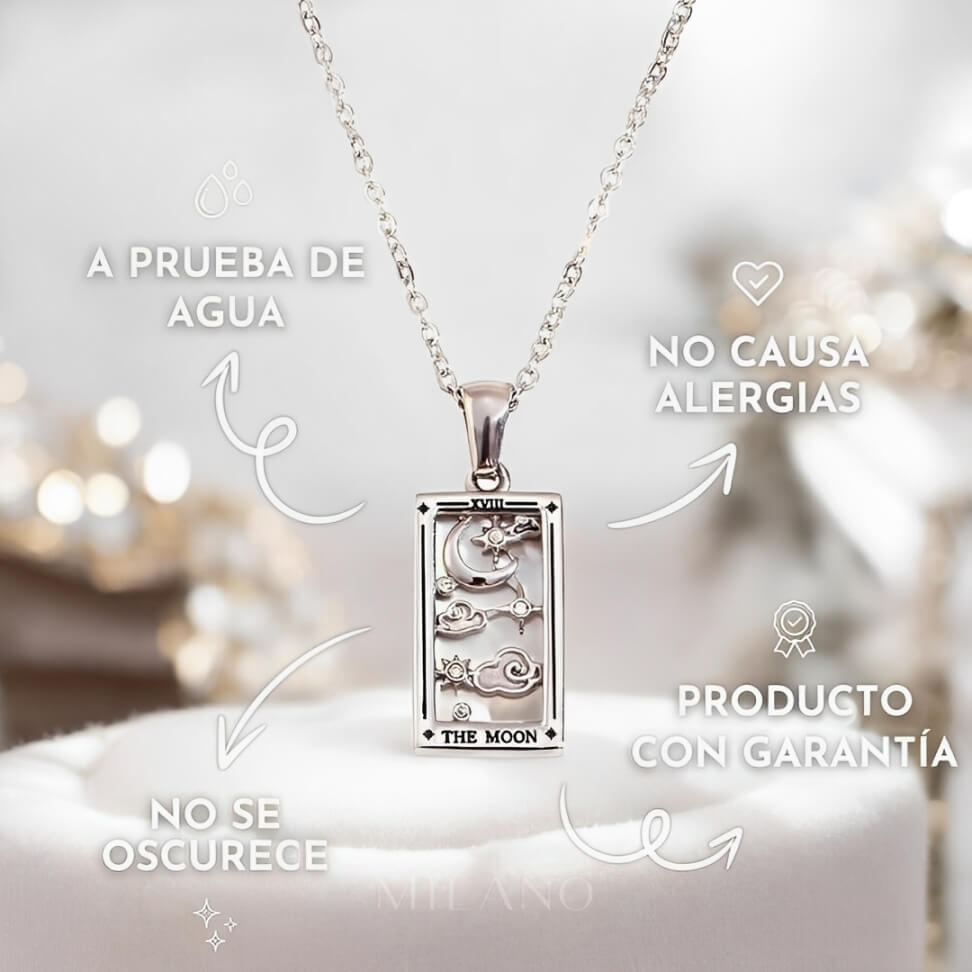 Collection of Necklaces Tarot (Plateado) | Luvesina