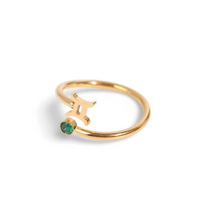 Zodíaco Ring (18K Gold Plated) | Luvesina