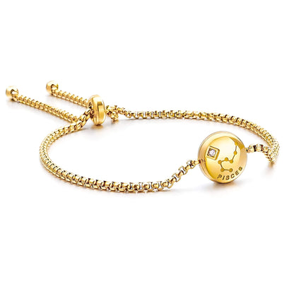Zodíaco Bracelet (Gold Plated) | Luvesina