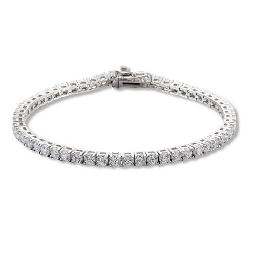 Riviera Luxury Zirconia Bracelet (Sterling Silver 925) | Luvesina