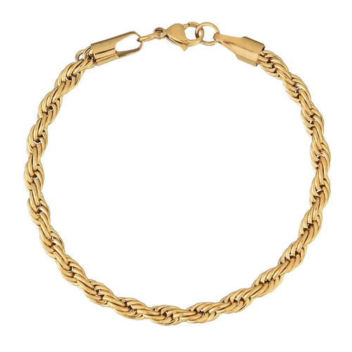 Cuerda Bracelet (Gold Plated) | Luvesina