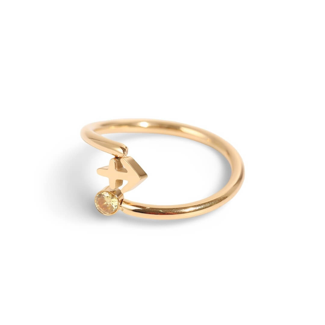 Zodíaco Ring (18K Gold Plated) | Luvesina