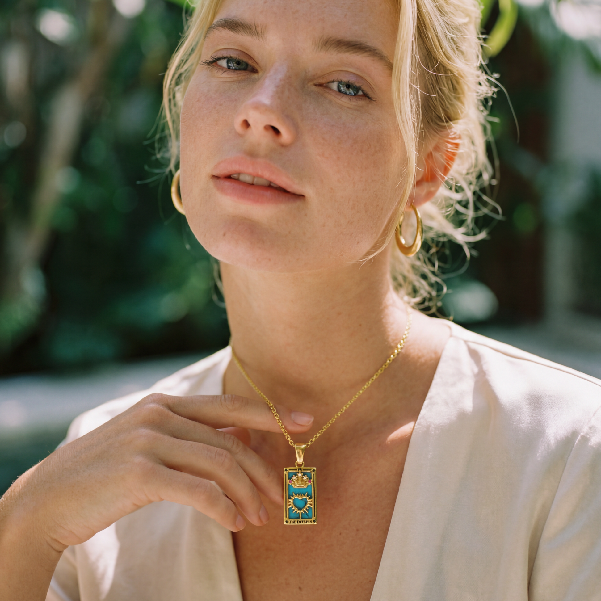 Collection Tarot - Necklaces with Pendants of the Cartas (18K Gold Plated) | Luvesina
